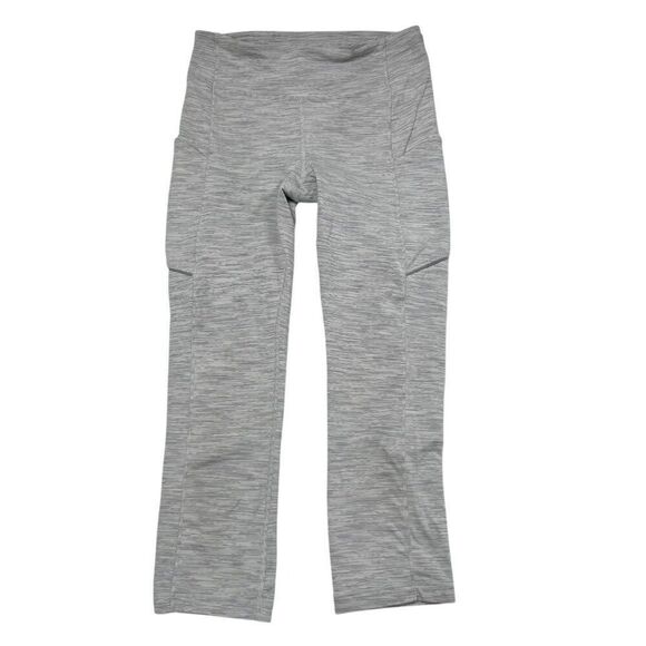 Lululemon Speed Up Crop 21" Inseam Wee Are From Space Grey Size 4 - Picture 1 of 7
